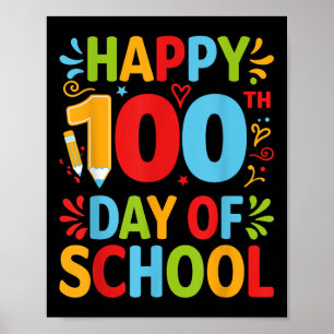 100 days of school, school, teacher, 100 days, 100 poster