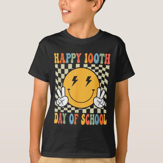100 days of school, school, teacher, 100 days, 100 T-Shirt (Front)