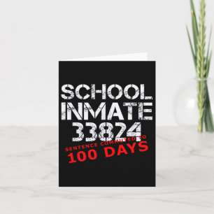 100 Days Of School Shirt For Student 100th Day Of Card