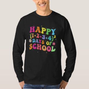 100 Days Of School Shirt Math Equation Middle Scho
