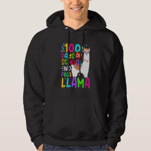 100 Days Of School Shirt No Probllama Llama 100th