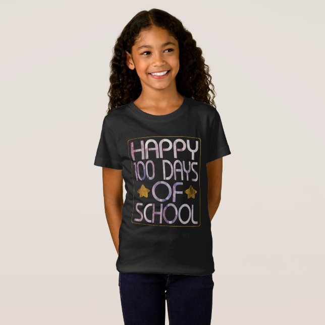 100 days of school T-Shirt (Front Full)