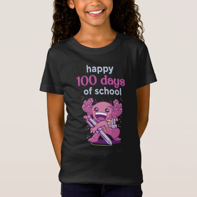 100 days of school T-Shirt (Front)