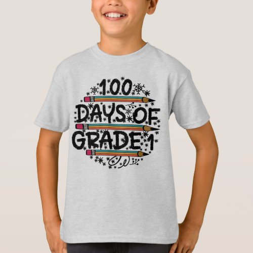 100 DAYS OF SCHOOL                       T_Shirt