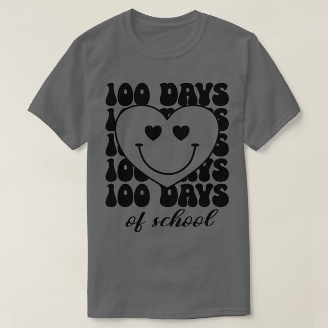 100 Days of School T-Shirt (Design Front)