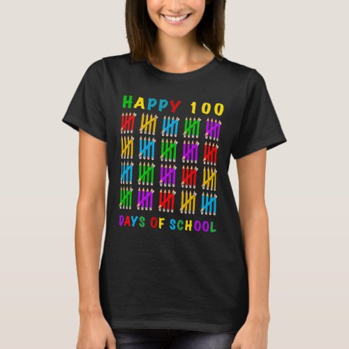 100 Days Of School  T_Shirt