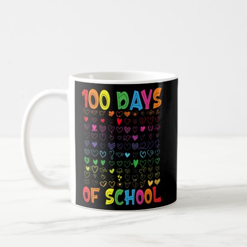 100 Days Of School Teacher kids Student Boy Girl 1 Coffee Mug
