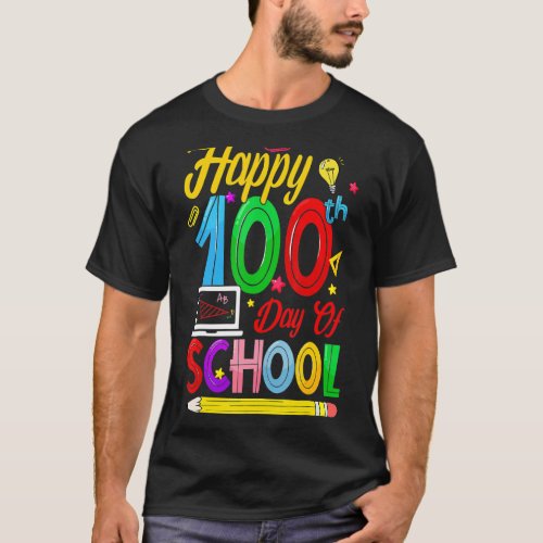 100 Days of School Teachers Boys Kids Child T_Shirt