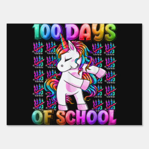 100 Days Of School Unicorn 100 Days Smarter 100th  Sign