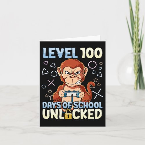 100 Days Of School Unlocked 2  Card