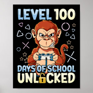 100 Days Of School Unlocked 2 Poster
