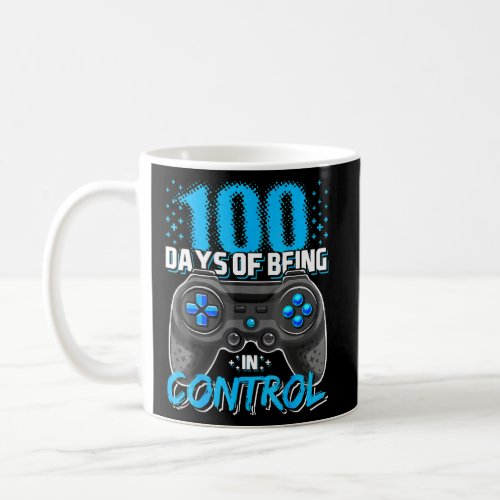 100 Days Of School Video Game Controller Video Gam Coffee Mug