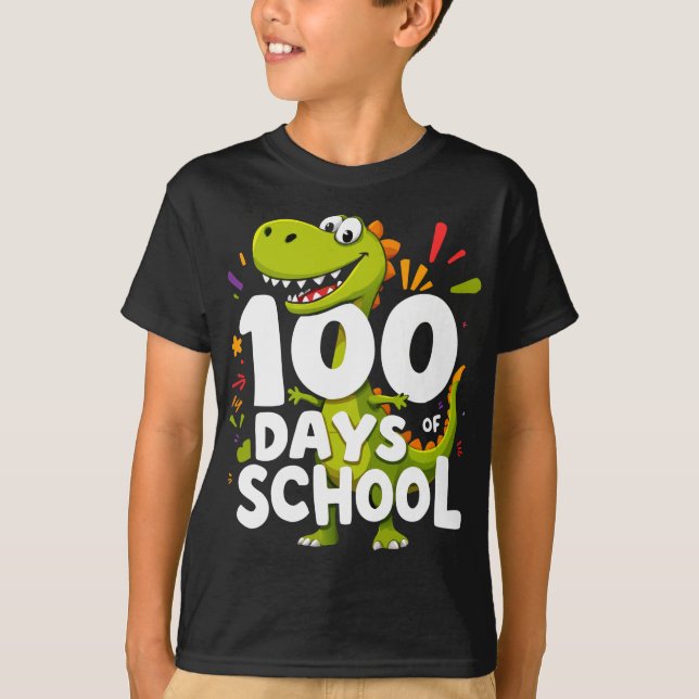 100 Days Of Scool  T-Shirt (Front)