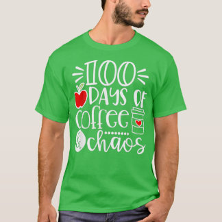 100 Days Of Teacher Happy 100 Days Of School T-Shirt