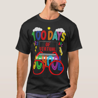 100 days of virtual school Classic TShirt