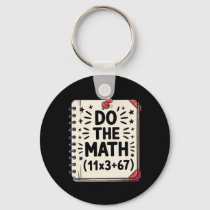100 Days School Math Equation Do The Math 100 Funn Keychain