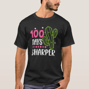 100 Days Sharper 100th Day of School Teachers Stud T-Shirt