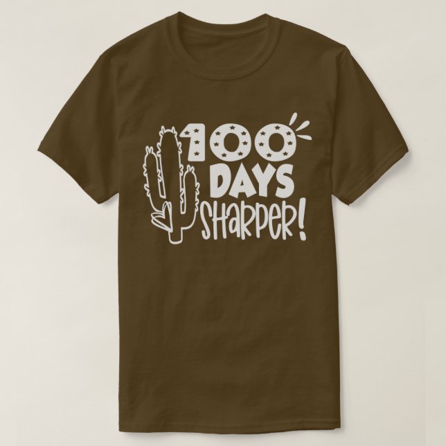 100 Days Sharper 8 T-Shirt (Design Front)
