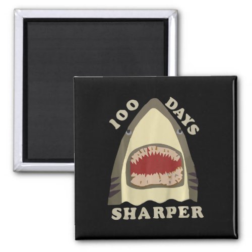 100 Days Sharper Fun 100 Days Of School Shark Love Magnet