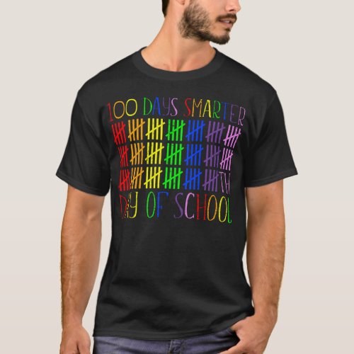 100 days Smarter 100th Day Of School  T_Shirt