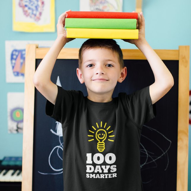 100 Days Smarter 100th Day of School Tri-Blend Shirt (Creator Uploaded)