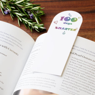 100 Days Smarter Bookmarks – Funny Teacher Gift 