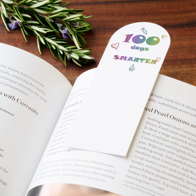 100 Days Smarter Bookmarks – Funny Teacher Gift  (Book)
