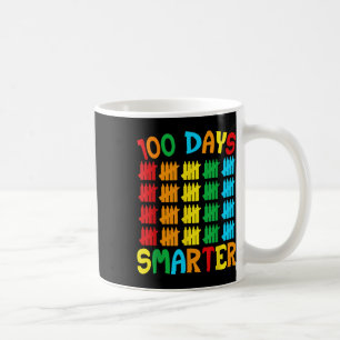 100 Days Smarter Funny 100th Day Of School Coffee Mug