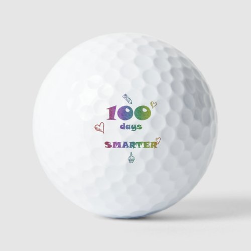 100 days smarter golf balls