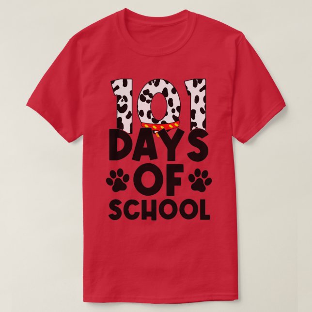 100 Days Smarter Kids2 T-Shirt (Design Front)