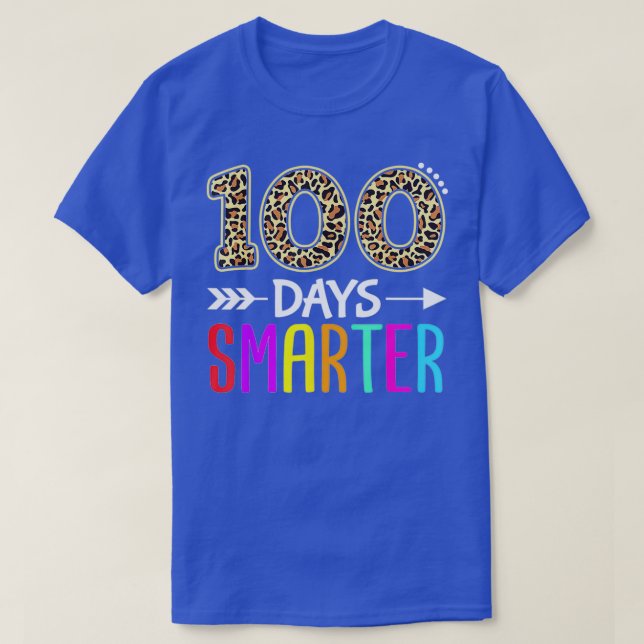 100 Days Smarter Kindergarten Child 100th Day of s T-Shirt (Design Front)
