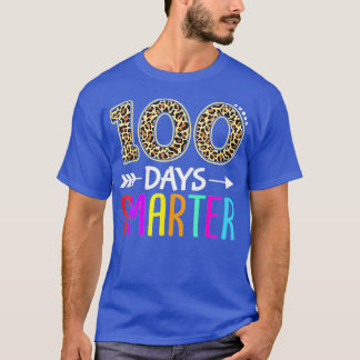 100 Days Smarter Kindergarten Child 100th Day of s T-Shirt