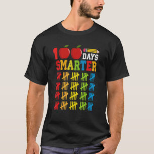 100 Days Smarter of School Back to School Tally Ma T-Shirt