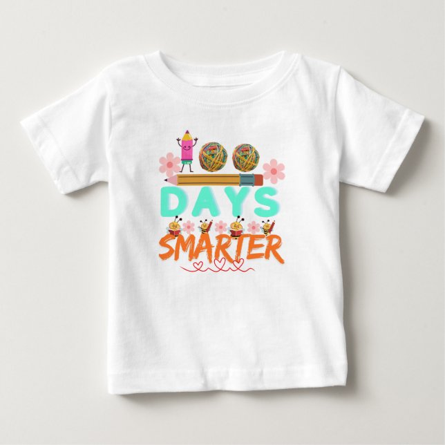 100 days smarter shirt  (Front)