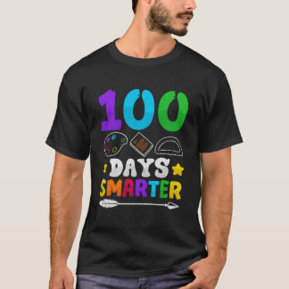 100 Days Smarter Teacher 100Th Day Of School T-Shirt