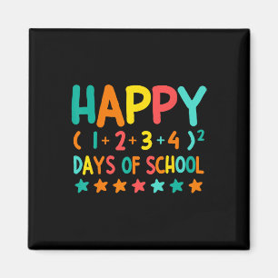 100 Days Smarter Teacher Math Formular 100th Day O Magnet
