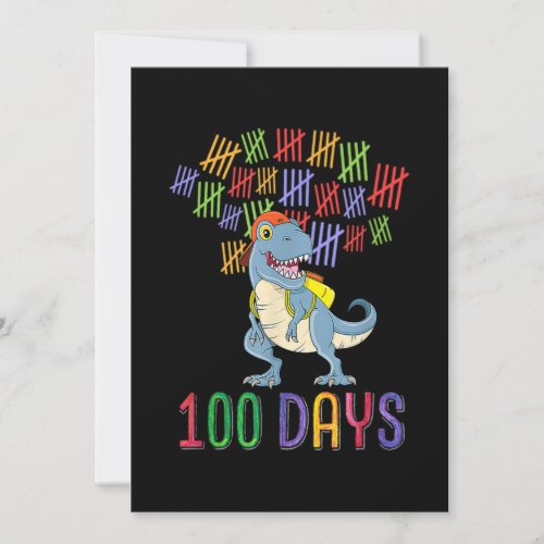 100 Days Smer 100Th Day Of School Outfit Rex Dinos Save The Date