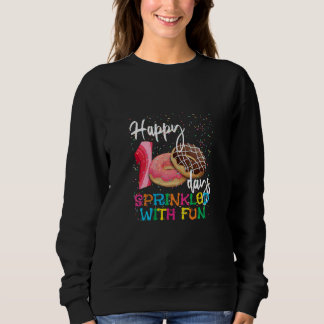 100 Days Sprinkled with Fun 100th Day of School Te Sweatshirt
