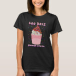 100 Days Sprinkled With Fun Cupcake 100th Day Of S T-Shirt