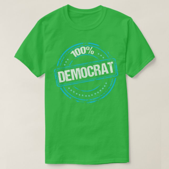 100 Democrat T-Shirt (Design Front)