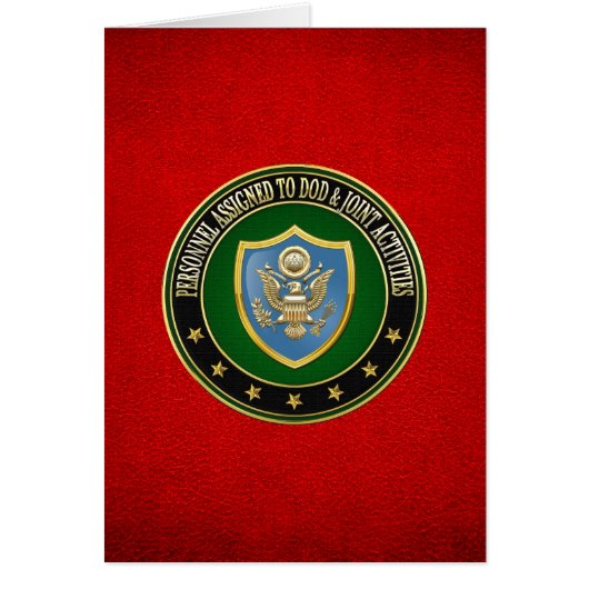 [100] DOD & Joint Activities CSIB Special Edition Cards (Front)