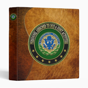 [100] DOD & Joint Activities DUI Special Edition Binder