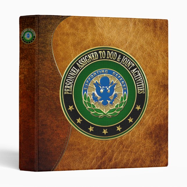 [100] DOD & Joint Activities DUI Special Edition Binder (Front/Spine)