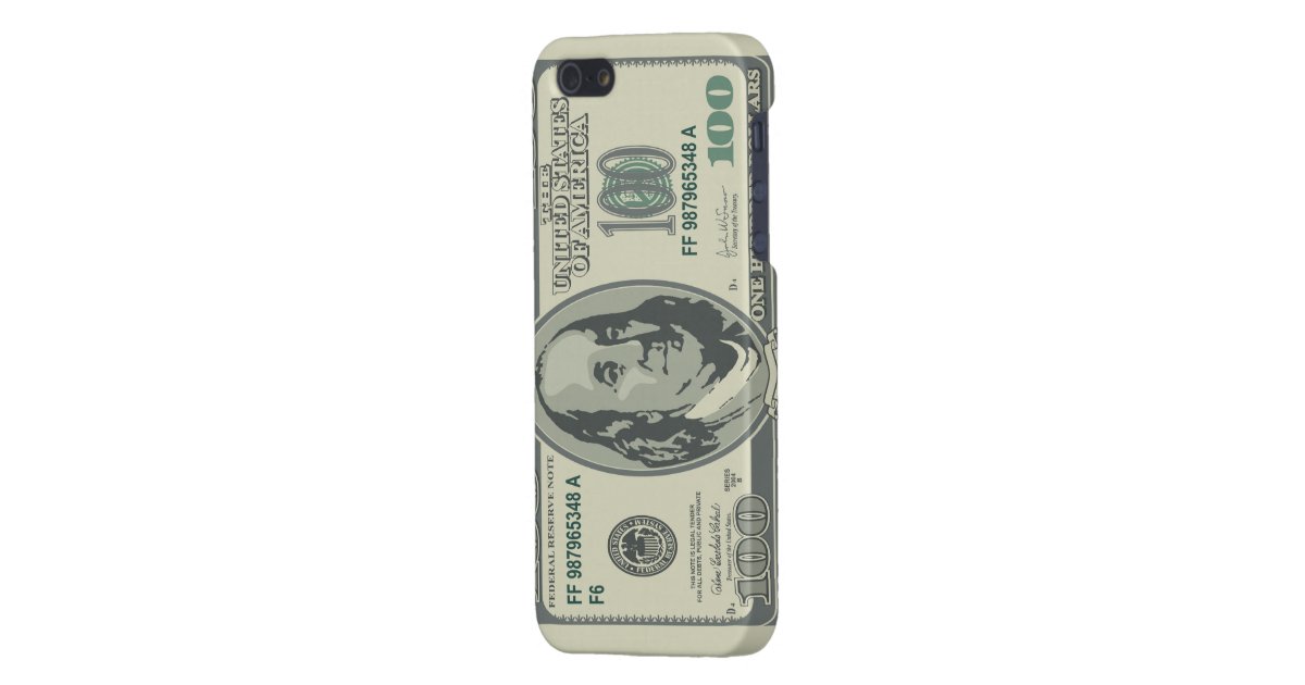 100 Dollar Bill iPhone 5 Case | Zazzle