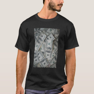 100 Dollar Bills Money Usa Currency American Doll T-Shirt