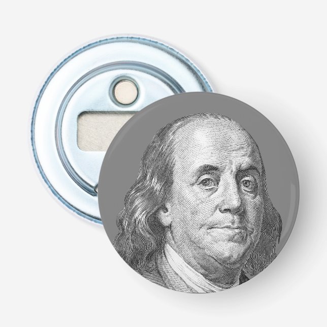 100 dollars, Benjamin Franklin Bottle Opener (Front)