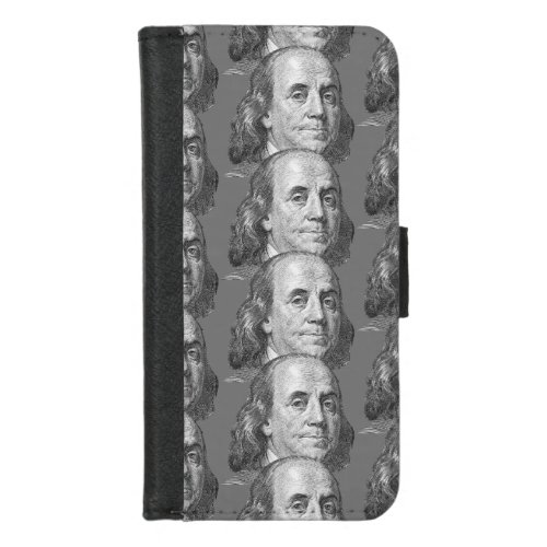 100 dollars Benjamin Franklin iPhone 87 Wallet Case