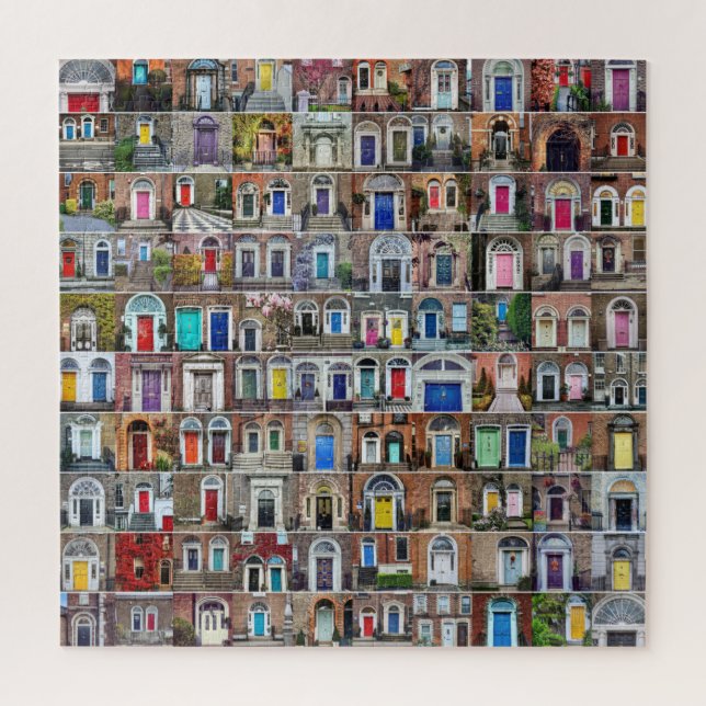 100 Doors of Dublin Jigsaw Puzzle (Vertical)