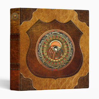 [100] Egyptian Sun God Ra 3 Ring Binder