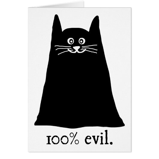 100% Evil Cards (Front)